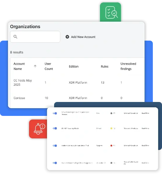 Blumira multi-tenant MSP SIEM dashboard